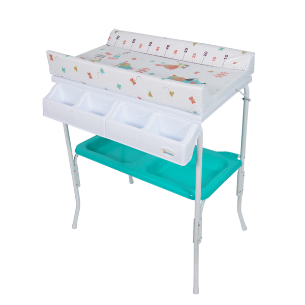 TABLE A LANGER 2 EN 1 BLEU -MON BEBE