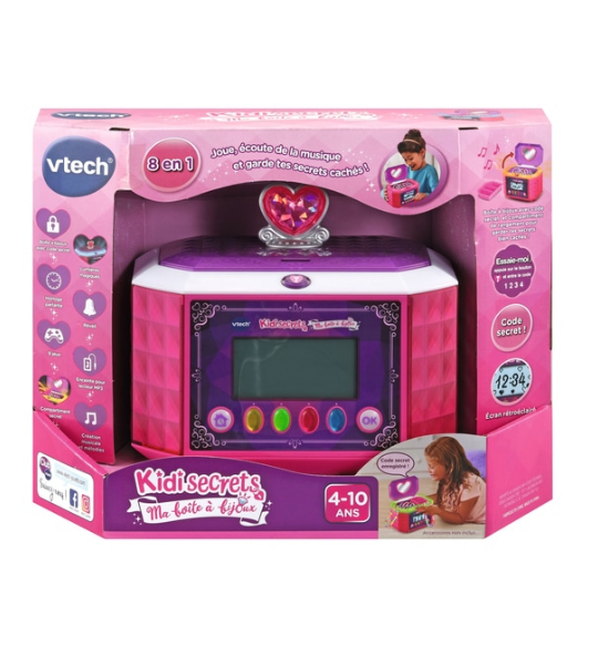 MA BOÎTE À BIJOUX KIDISECRETS – VTECH