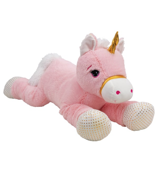 PELUCHE LICORNE ROSE 90 CM – AMI PLUSH