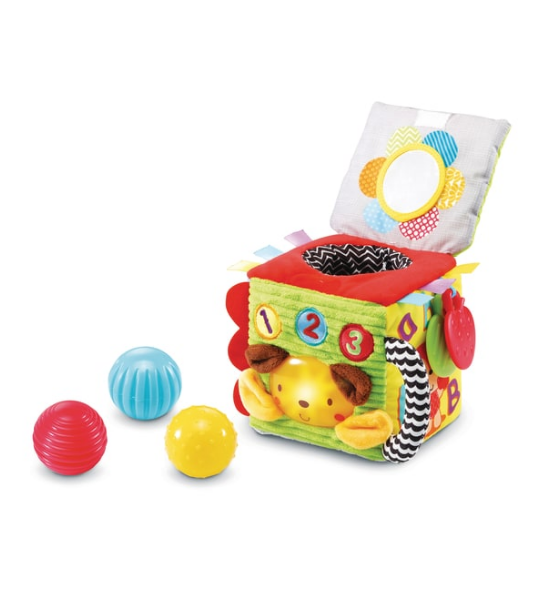 CUBE INTERACTIF ÉVEIL SENSORIEL – VTECH