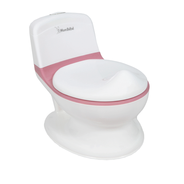 POT DE TOILETTE BÉBÉ ROSE WY028 – MON BEBE